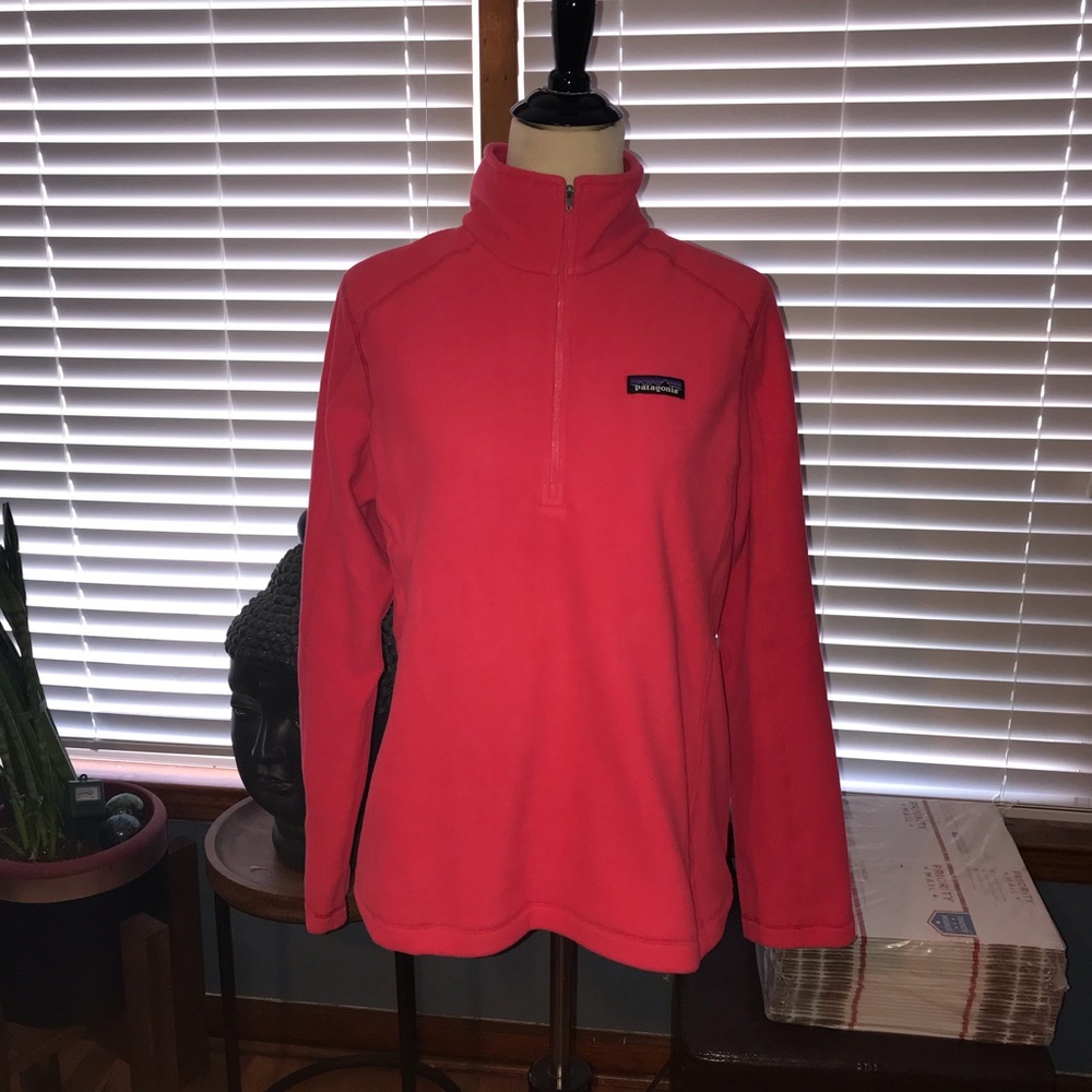 Patagonia Women's Micro D 1/4-Zip Fleece-Large NWT